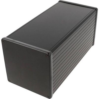 Hammond 1455NS2201BK Universal-Gehäuse 220 x 103 x 103 Aluminium e (Boîtier), Accessoires électroniques + boîtier, Noir Hammond 1455NS2201BK Universal-Gehäuse 220 x 103 x 103 Aluminium e (Boîtier), Accessoires électroniques + boîtier, Noir