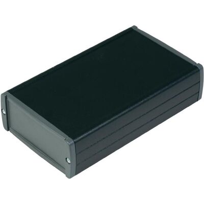 Teko Boîte alu. extrudé, 145×86×37, noir/gr. (Boîtier), Accessoires électroniques + boîtier, Gris Teko Boîte alu. extrudé, 145×86×37, noir/gr. (Boîtier), Accessoires électroniques + boîtier, Gris