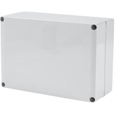 Ensto Boîtes de montage Cubo S polycarbonate LxHxP 175 x 250 x 100 mm grå RAL7035 med højt grå låg IP66/67 (Boîtier), Accessoires électroniques + boîtier, Gris Ensto Boîtes de montage Cubo S polycarbonate LxHxP 175 x 250 x 100 mm grå RAL7035 med højt grå låg IP66/67 (Boîtier), Accessoires électroniques + boîtier, Gris