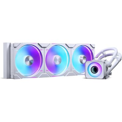Phanteks Glacier One 420D30 X2 DRGB AiO Wasserkühlung - 420mm, weiss, Refroidissement liquide CPU, Blanc Phanteks Glacier One 420D30 X2 DRGB AiO Wasserkühlung - 420mm, weiss, Refroidissement liquide CPU, Blanc