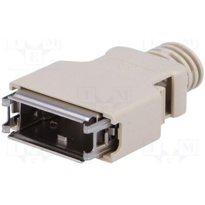3M Référence du boîtier de connecteur : 20, blindé. Verrouillage : loquet pour câble en acier, Câble + prise électronique 3M Référence du boîtier de connecteur : 20, blindé. Verrouillage : loquet pour câble en acier, Câble + prise électronique