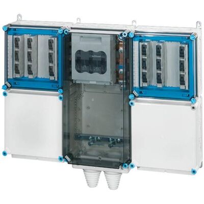 Hensel HEN Mi PV 5323 Onduleur-collecteur 140kW triphasé (Boîtier), Accessoires électroniques + boîtier, Noir Hensel HEN Mi PV 5323 Onduleur-collecteur 140kW triphasé (Boîtier), Accessoires électroniques + boîtier, Noir