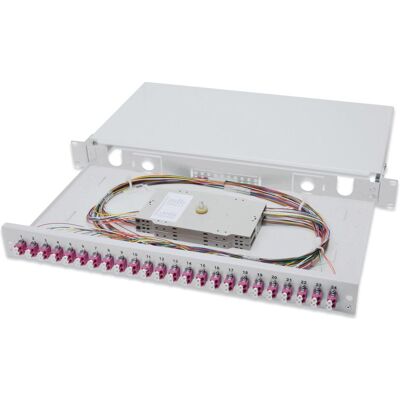 Boîte de jonction fibre optique Digitus 1U Gris Boîte de jonction fibre optique Digitus 1U Gris