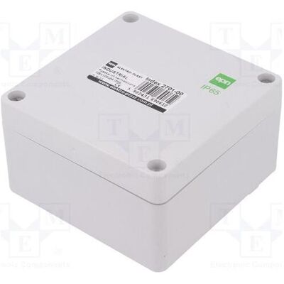 Elektro-Plast Boîtier : polyvalent X : 105 mm Y : 105 mm Z : 66 mm INDUSTRIEL (Boîtier), Accessoires électroniques + boîtier, Gris Elektro-Plast Boîtier : polyvalent X : 105 mm Y : 105 mm Z : 66 mm INDUSTRIEL (Boîtier), Accessoires électroniques + boîtier, Gris