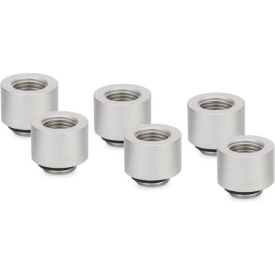 Thermal Grizzly DeltaMate Extender - MF14 Matt Nickel (6-Pack), Raccord, Argent Thermal Grizzly DeltaMate Extender - MF14 Matt Nickel (6-Pack), Raccord, Argent