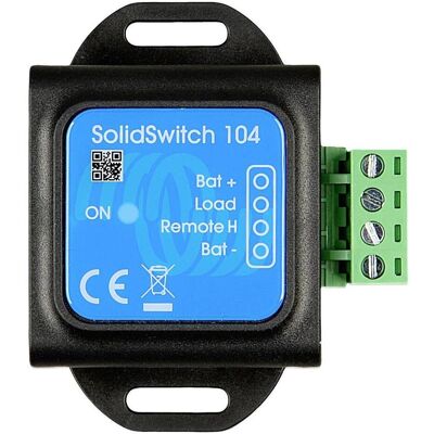 Victron Energy Solidswitch 104 - Interrupteur de batterie haute charge Victron Energy Solidswitch 104 - Interrupteur de batterie haute charge