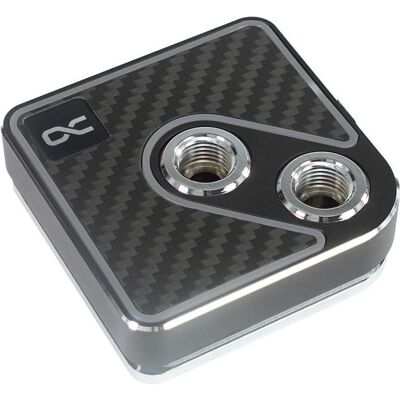 Alphacool WAC Core 1 Aurora Carbon, Refroidissement liquide CPU, Noir, Transparent Alphacool WAC Core 1 Aurora Carbon, Refroidissement liquide CPU, Noir, Transparent