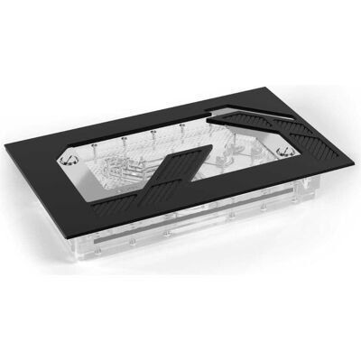 Alphacool Apex Distroplate Dark Base Pro 901 Black VPP/D, Refroidissement liquide CPU, Noir, Transparent Alphacool Apex Distroplate Dark Base Pro 901 Black VPP/D, Refroidissement liquide CPU, Noir, Transparent