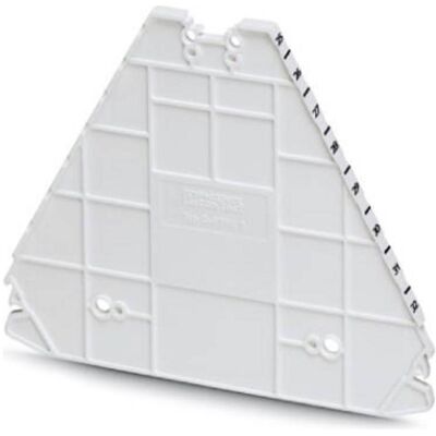 Phoenix Couvercle de fermeture D-PTRV 8 WH 1-16, Accessoires électroniques + boîtier, Blanc Phoenix Couvercle de fermeture D-PTRV 8 WH 1-16, Accessoires électroniques + boîtier, Blanc