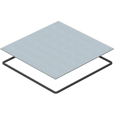 OBO DUF 350-2 - Capot aveugle - Couvercle étanche - Pour boîtes encastrées OBO DUF 350-2 - Capot aveugle - Couvercle étanche - Pour boîtes encastrées