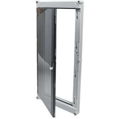 Ensto Armoire murale Cubo P Couvercle rabattable ouvert sur l'avant sans couvercle DIN couleur fumée pour (Boîtier), Accessoires électroniques + boîtier, Gris Ensto Armoire murale Cubo P Couvercle rabattable ouvert sur l'avant sans couvercle DIN couleur fumée pour (Boîtier), Accessoires électroniques + boîtier, Gris