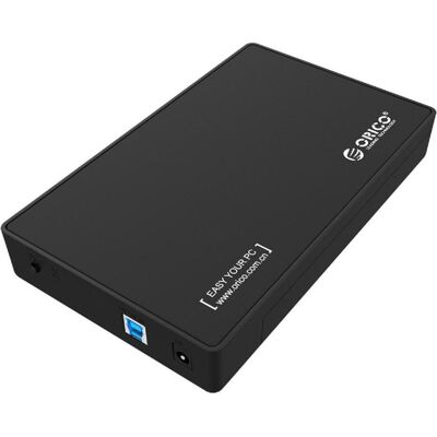Orico Boîtier disque dur HDD 3,5" SATA + câble USB 3.0 1M (3.5"), Boîtier pour disques durs, Noir Orico Boîtier disque dur HDD 3,5" SATA + câble USB 3.0 1M (3.5"), Boîtier pour disques durs, Noir