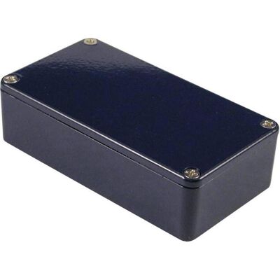 Hammond 1590BCB Universal-Gehäuse Aluminium Blau 1 St. (Boîtier), Accessoires électroniques + boîtier, Bleu Hammond 1590BCB Universal-Gehäuse Aluminium Blau 1 St. (Boîtier), Accessoires électroniques + boîtier, Bleu