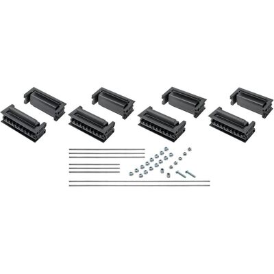 Caddy FleXbus FLEXSUPFLA100TN Halterungskit 508108, Accessoires électroniques + boîtier Caddy FleXbus FLEXSUPFLA100TN Halterungskit 508108, Accessoires électroniques + boîtier