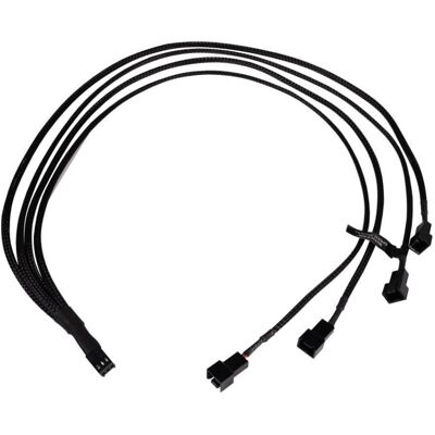 Alphacool LK Y-Splitter 3-Pin vers 4x 3-Pin 60cm, Ventilateur PC : accessoires, Noir Alphacool LK Y-Splitter 3-Pin vers 4x 3-Pin 60cm, Ventilateur PC : accessoires, Noir