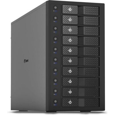 Fantec MB-X10U31H (2.5", 3.5"), Boîtier pour disques durs, Noir Fantec MB-X10U31H (2.5", 3.5"), Boîtier pour disques durs, Noir