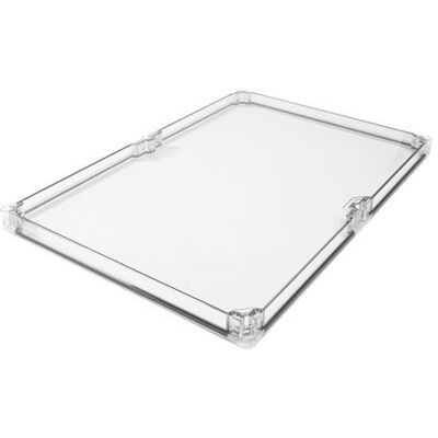 Ensto Vaegskab Cubo C og P låg, transparent, polycarbonate 400 x 600 x 30 mm, ekskl. Skruer (Boîtier), Accessoires électroniques + boîtier, Transparent Ensto Vaegskab Cubo C og P låg, transparent, polycarbonate 400 x 600 x 30 mm, ekskl. Skruer (Boîtier), Accessoires électroniques + boîtier, Transparent