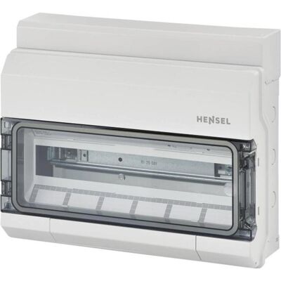 Hensel KV 9118 NT - Boîte de distribution - 18 unités DIN - IP65 Hensel KV 9118 NT - Boîte de distribution - 18 unités DIN - IP65