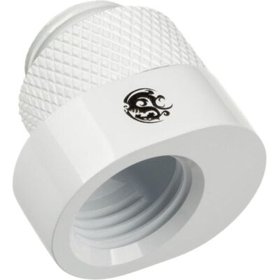 Bitspower Adaptateur X-Cross G1/4 pouce AG à G1/4 pouce IG - décalage de 5mm, Raccord pour refroidissement à eau : accessoires, Blanc Bitspower Adaptateur X-Cross G1/4 pouce AG à G1/4 pouce IG - décalage de 5mm, Raccord pour refroidissement à eau : accessoires, Blanc