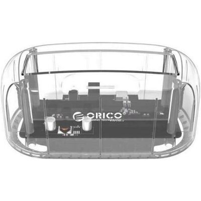 Orico 2.5/3.5 inch USB3.0 Transparent HDD Rack with Docking Station, Disque dur : accessoires Orico 2.5/3.5 inch USB3.0 Transparent HDD Rack with Docking Station, Disque dur : accessoires