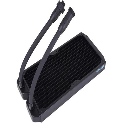 Alphacool NexXxos ST30 Full Copper 280mm pré-rempli AIO Edition (140 mm), Radiateur pour refroidissement à eau, Noir Alphacool NexXxos ST30 Full Copper 280mm pré-rempli AIO Edition (140 mm), Radiateur pour refroidissement à eau, Noir