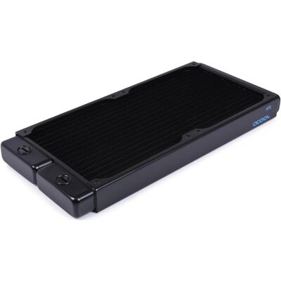 Alphacool Radiateur NexXxoS HPE-30 280mm (140 mm), Radiateur pour refroidissement à eau, Noir Alphacool Radiateur NexXxoS HPE-30 280mm (140 mm), Radiateur pour refroidissement à eau, Noir