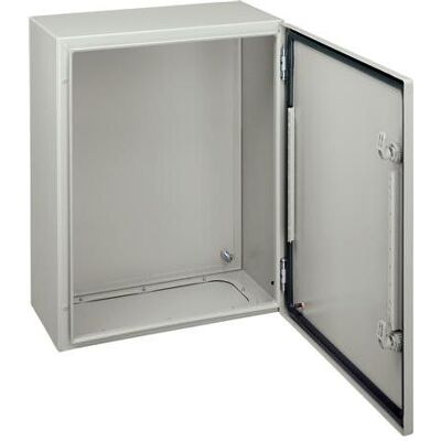 Schneider Electric Armoire murale CRN vert 500 x 500 x 250mm, avec coulisses (Boîtier), Accessoires électroniques + boîtier, Vert Schneider Electric Armoire murale CRN vert 500 x 500 x 250mm, avec coulisses (Boîtier), Accessoires électroniques + boîtier, Vert