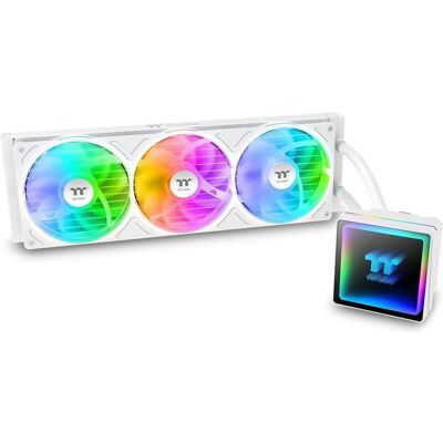 Thermaltake TH360 V3 ARGB Sync AIO Snow Edition, Refroidissement liquide CPU, Blanc Thermaltake TH360 V3 ARGB Sync AIO Snow Edition, Refroidissement liquide CPU, Blanc
