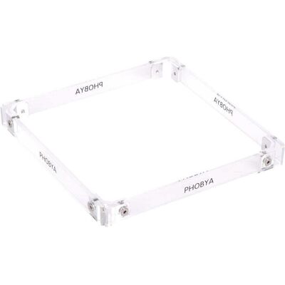 Cache en plexiglas transparent de 200x200x20mm Phobya - Performance de refroidissement Cache en plexiglas transparent de 200x200x20mm Phobya - Performance de refroidissement
