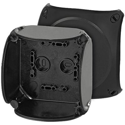 Hensel Boîtier vide Kst IP66 L104xH104xP70mm 13147000 (Boîtier), Accessoires électroniques + boîtier, Noir Hensel Boîtier vide Kst IP66 L104xH104xP70mm 13147000 (Boîtier), Accessoires électroniques + boîtier, Noir