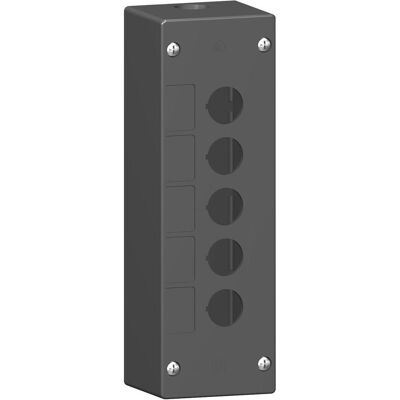 Schneider Electric XALG05 Boîtier de Contrôle Vide - 5 Ouvertures IP66 Schneider Electric XALG05 Boîtier de Contrôle Vide - 5 Ouvertures IP66