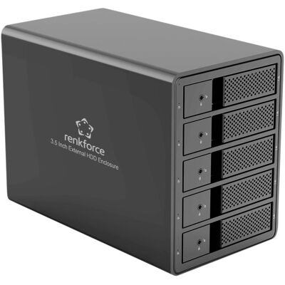 Boîtier disque dur Renkforce RF-6647600 - 3,5 pouces USB 3.0 Boîtier disque dur Renkforce RF-6647600 - 3,5 pouces USB 3.0