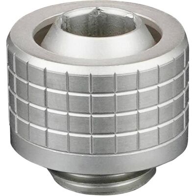 Thermal Grizzly DeltaMate Fitting - ST13 Matt Nickel, Raccord, Argent Thermal Grizzly DeltaMate Fitting - ST13 Matt Nickel, Raccord, Argent