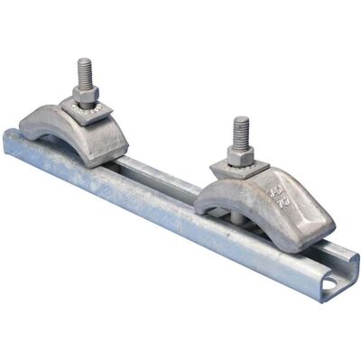 Caddy ERI 5160-2 600MM P2 Système de fixation 600mm profilé en U, Accessoires électroniques + boîtier, Argent Caddy ERI 5160-2 600MM P2 Système de fixation 600mm profilé en U, Accessoires électroniques + boîtier, Argent