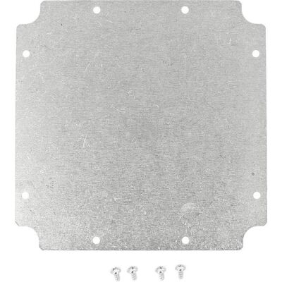 Hammond 1556FPL Plaque intérieure (L x l) 142 mm x 142 mm Aluminium 1 pc. (Boîtier), Accessoires électroniques + boîtier, Argent Hammond 1556FPL Plaque intérieure (L x l) 142 mm x 142 mm Aluminium 1 pc. (Boîtier), Accessoires électroniques + boîtier, Argent