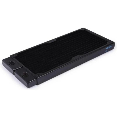 Alphacool Core XT45 Full Copper 240mm Radiator (120 mm), Radiateur pour refroidissement à eau, Noir Alphacool Core XT45 Full Copper 240mm Radiator (120 mm), Radiateur pour refroidissement à eau, Noir