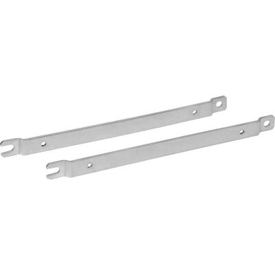 Rittal GA 9121230 Support mural tôle d'acier 2 pcs., Accessoires électroniques + boîtier Rittal GA 9121230 Support mural tôle d'acier 2 pcs., Accessoires électroniques + boîtier