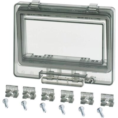 Hensel Mi KL 6 - Couvercle à charnière pour 6 compartiments Hensel Mi KL 6 - Couvercle à charnière pour 6 compartiments