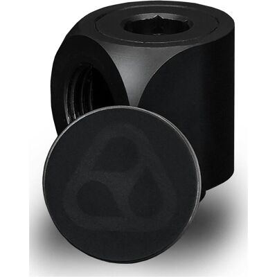Thermal Grizzly DeltaMate Rotary - 90° Black, Refroidissement à eau pour GPU Thermal Grizzly DeltaMate Rotary - 90° Black, Refroidissement à eau pour GPU