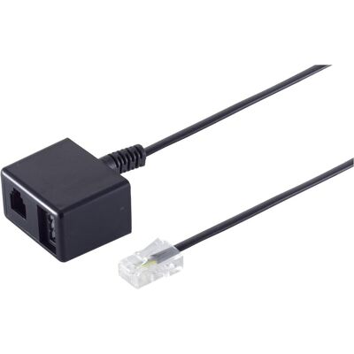 Shiverpeaks S/CONN adaptateur de connectivité maximale connecteur modulaire western plug 8/4 vers TAE N, Téléphone : accessoires Shiverpeaks S/CONN adaptateur de connectivité maximale connecteur modulaire western plug 8/4 vers TAE N, Téléphone : accessoires