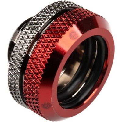 Bitspower Adaptateur Multi-Link Raccord droit G1/4 pouce M sur 16mm AD Hardtube - noir brillant/r, Raccord, Rouge, Noir Bitspower Adaptateur Multi-Link Raccord droit G1/4 pouce M sur 16mm AD Hardtube - noir brillant/r, Raccord, Rouge, Noir