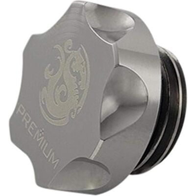 Bitspower Bouchon de fermeture Premium G1/4 pouce, Raccord pour refroidissement à eau : accessoires, Noir, Argent Bitspower Bouchon de fermeture Premium G1/4 pouce, Raccord pour refroidissement à eau : accessoires, Noir, Argent