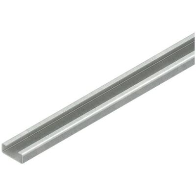 Niedax Rail d'ancrage, Accessoires électroniques + boîtier, Argent Niedax Rail d'ancrage, Accessoires électroniques + boîtier, Argent