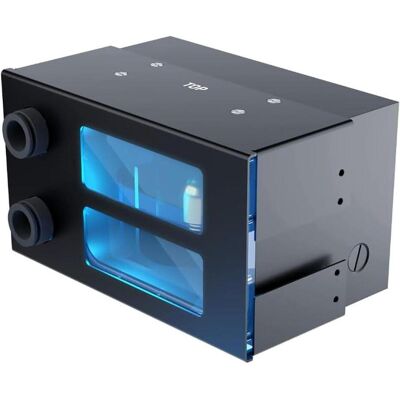 Alphacool CGV ES 2U Réservoir VPP avec capteur de débit/température, Réservoir de compensation Alphacool CGV ES 2U Réservoir VPP avec capteur de débit/température, Réservoir de compensation