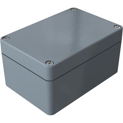 Rose Boîtier Polyester IP66 75x110x56mm (Boîtier), Accessoires électroniques + boîtier, Gris Rose Boîtier Polyester IP66 75x110x56mm (Boîtier), Accessoires électroniques + boîtier, Gris