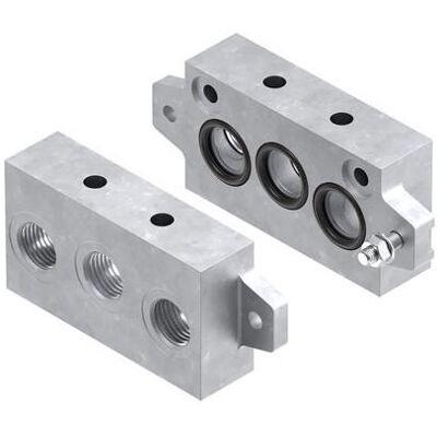 Festo NEV-1DA/DB-ISO Manifold End plate kit (Divers), Accessoires électroniques + boîtier, Argent Festo NEV-1DA/DB-ISO Manifold End plate kit (Divers), Accessoires électroniques + boîtier, Argent