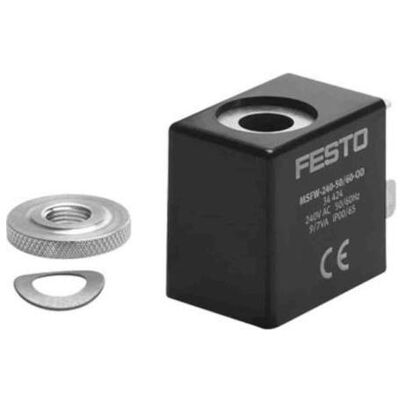 Festo MSFW-240-50/60-OD solenoid coil, Accessoires électroniques + boîtier Festo MSFW-240-50/60-OD solenoid coil, Accessoires électroniques + boîtier