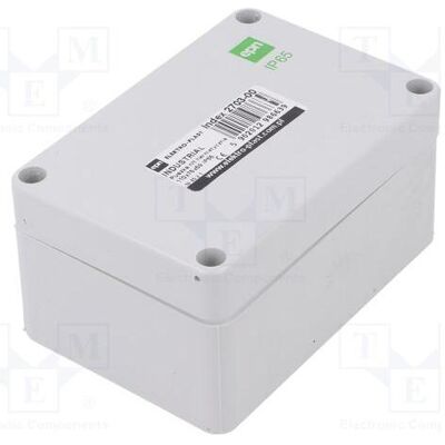 Elektro-Plast Boîtier : polyvalent X : 75 mm Y : 110 mm Z : 59 mm Gris INDUSTRIEL (Boîtier), Accessoires électroniques + boîtier, Gris Elektro-Plast Boîtier : polyvalent X : 75 mm Y : 110 mm Z : 59 mm Gris INDUSTRIEL (Boîtier), Accessoires électroniques + boîtier, Gris