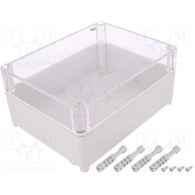 Elektro-Plast INDUSTRIAL Boîtier hermétique n°, Accessoires électroniques + boîtier, Transparent, Gris Elektro-Plast INDUSTRIAL Boîtier hermétique n°, Accessoires électroniques + boîtier, Transparent, Gris