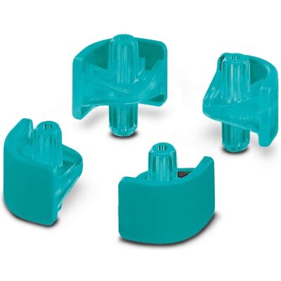 Phoenix Contact Stapeladapter (Boîtier), Accessoires électroniques + boîtier, Turquoise Phoenix Contact Stapeladapter (Boîtier), Accessoires électroniques + boîtier, Turquoise